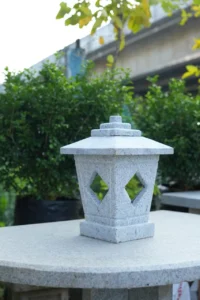 decorative stone lantern